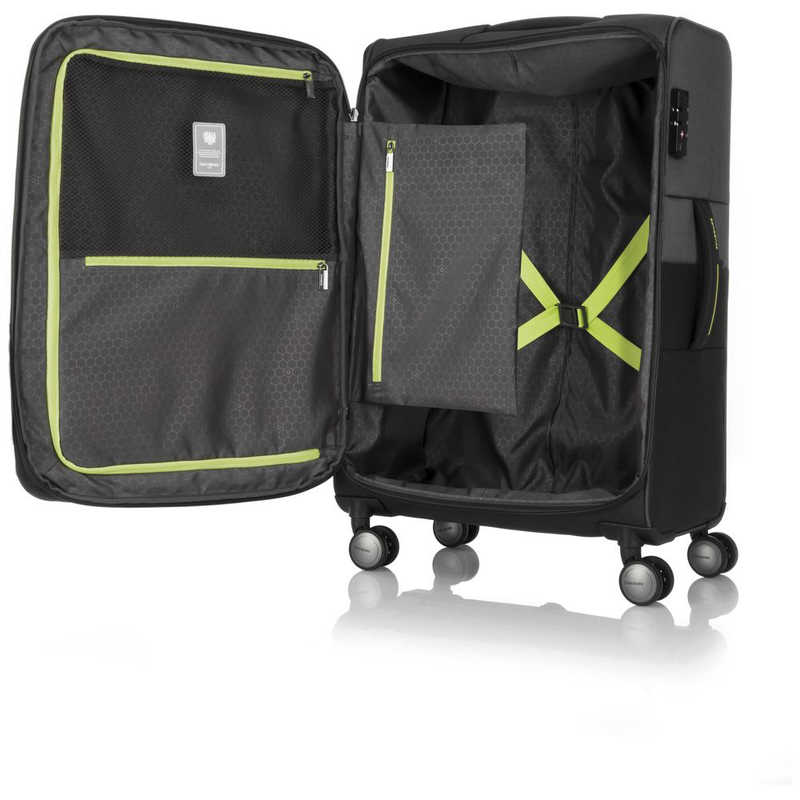 サムソナイト　ソフトキャリーバッグ STRARIUM 宿泊 目安：2泊～3泊 37(43)L 【TSAロック搭載】 ブラック　GU6*09001 bintaro888.net