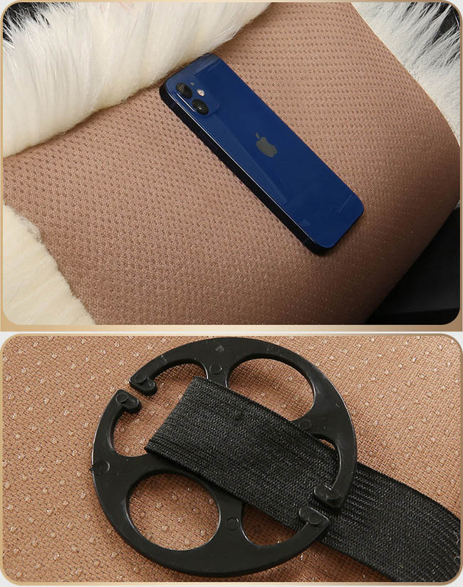 車用 座布団 5枚セット クッション ファー カーシート 長毛 ふわふわ 冬 前席 後部座席 全席 1台分 腰あて おしゃれ シートカバー カークッション 車座布団 車クッション シートカバーシート