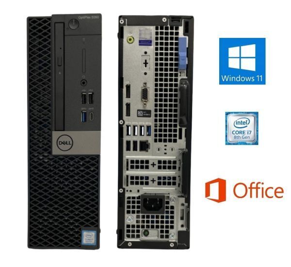 【サポート付き】DELL 5060 Windows11 SSD:1TB corei7-8700 メモリー:16GB Office 2019 & ウイルスセキュリティZERO 【サポート付き】DELL 5060 Windows11 SSD:1TB corei7-8700 メモリー:16GB Office 2019 & ウイルスセキュリティZERO