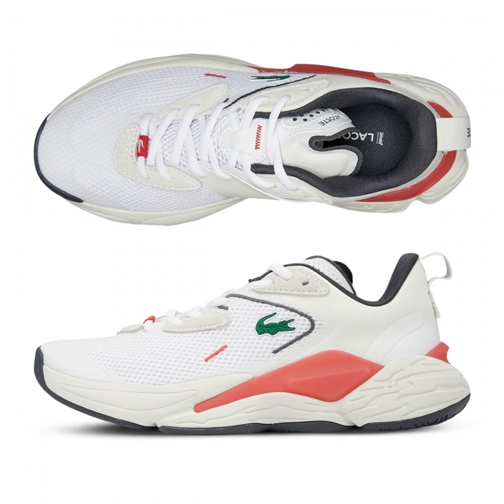 LACOSTE エースショット 0722 1 SFA OFF WHT/RED 743SFA0010-4Y0