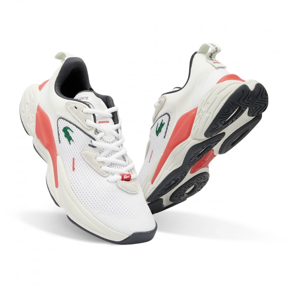 LACOSTE エースショット 0722 1 SFA OFF WHT/RED 743SFA0010-4Y0