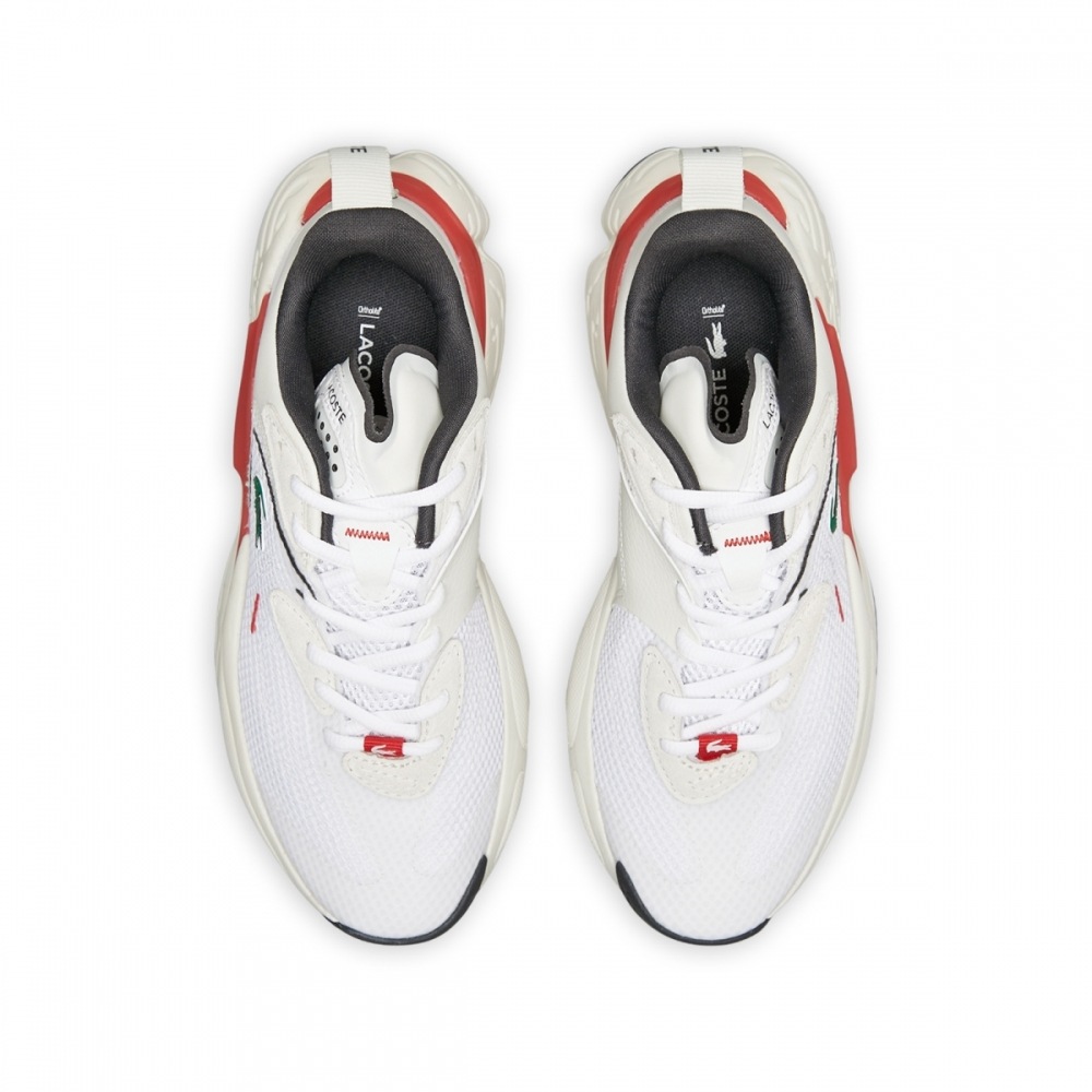 LACOSTE エースショット 0722 1 SFA OFF WHT/RED 743SFA0010-4Y0