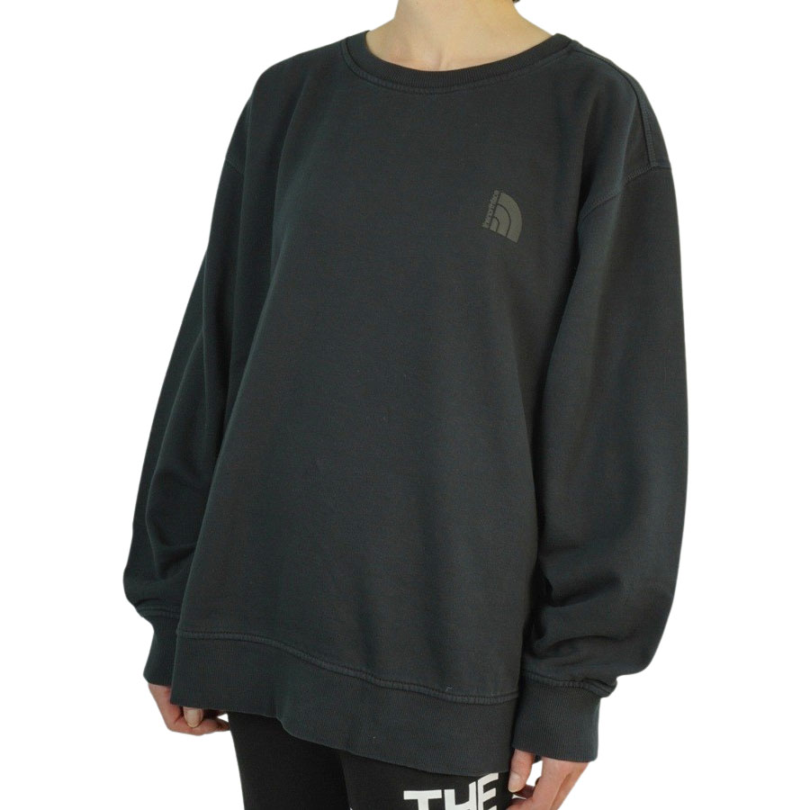 ノースフェイスTHE NORTH FACEレディース トレーナーW GRMT DYE CREWウィメンズ ガーメント ダイ クルーTNF BLACK(ブ