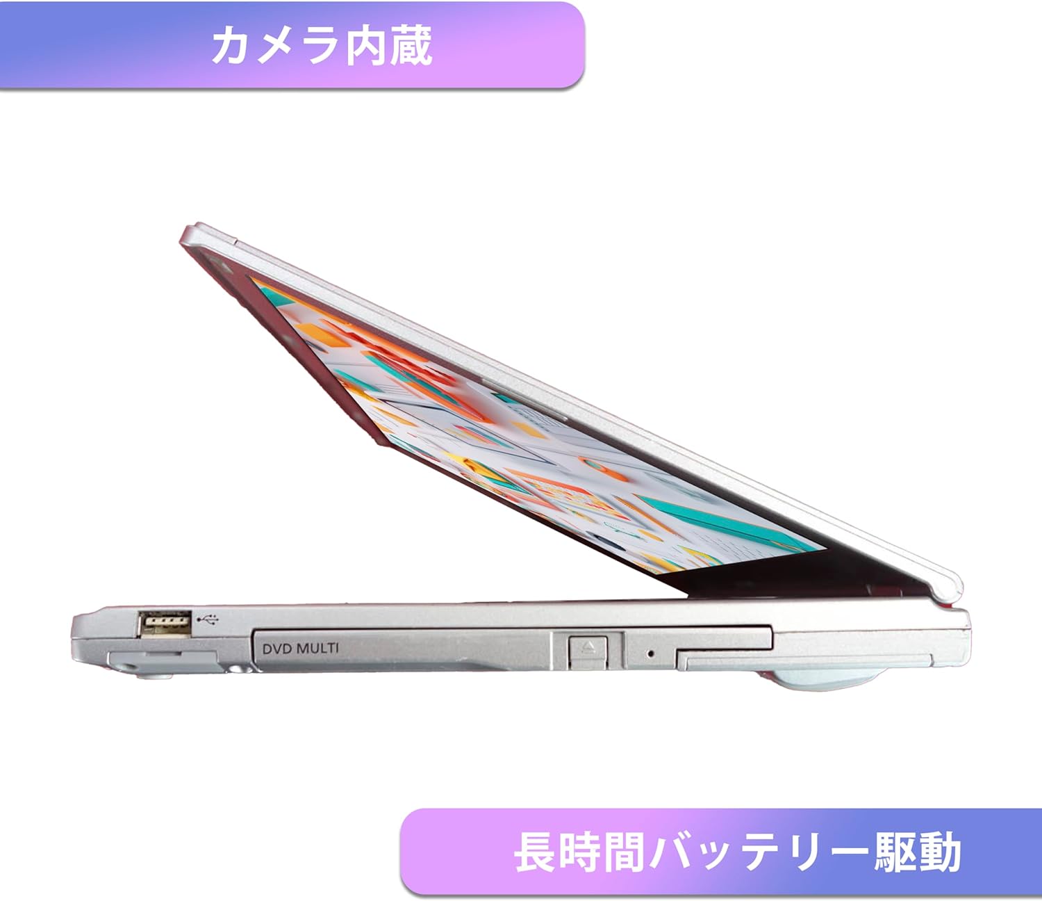 ノートパソコン windows11 CF-LX4 Core i5-5世代 カメラ内蔵 メモリ8GB, SSD512GB【超軽量14インチoffice 2021】 ノートパソコン windows11 CF-LX4 Core i5-5世代 カメラ内蔵 メモリ8GB, SSD512GB【超軽量14インチoffice 2021】