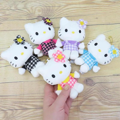 Qoo10] サンリオ ハローキティ マスコット ミニぬいぐるみ