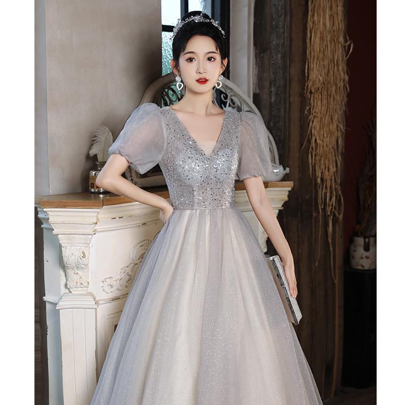 バンケットイブニングドレス女性2024ハイエンド学生日成人式芸術試験ホスト バンケットイブニングドレス女性2024ハイエンド学生日成人式芸術試験ホスト