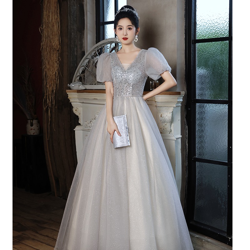 バンケットイブニングドレス女性2024ハイエンド学生日成人式芸術試験ホスト バンケットイブニングドレス女性2024ハイエンド学生日成人式芸術試験ホスト