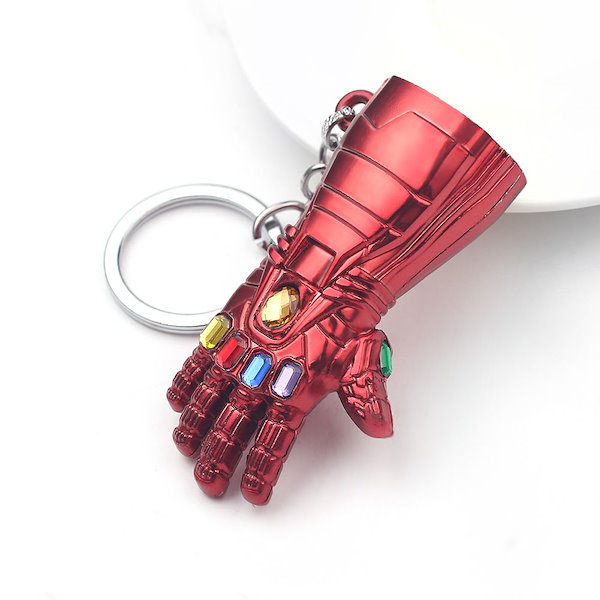 Qoo10] キーホルダーアベンジャーズ3滅覇無限手袋