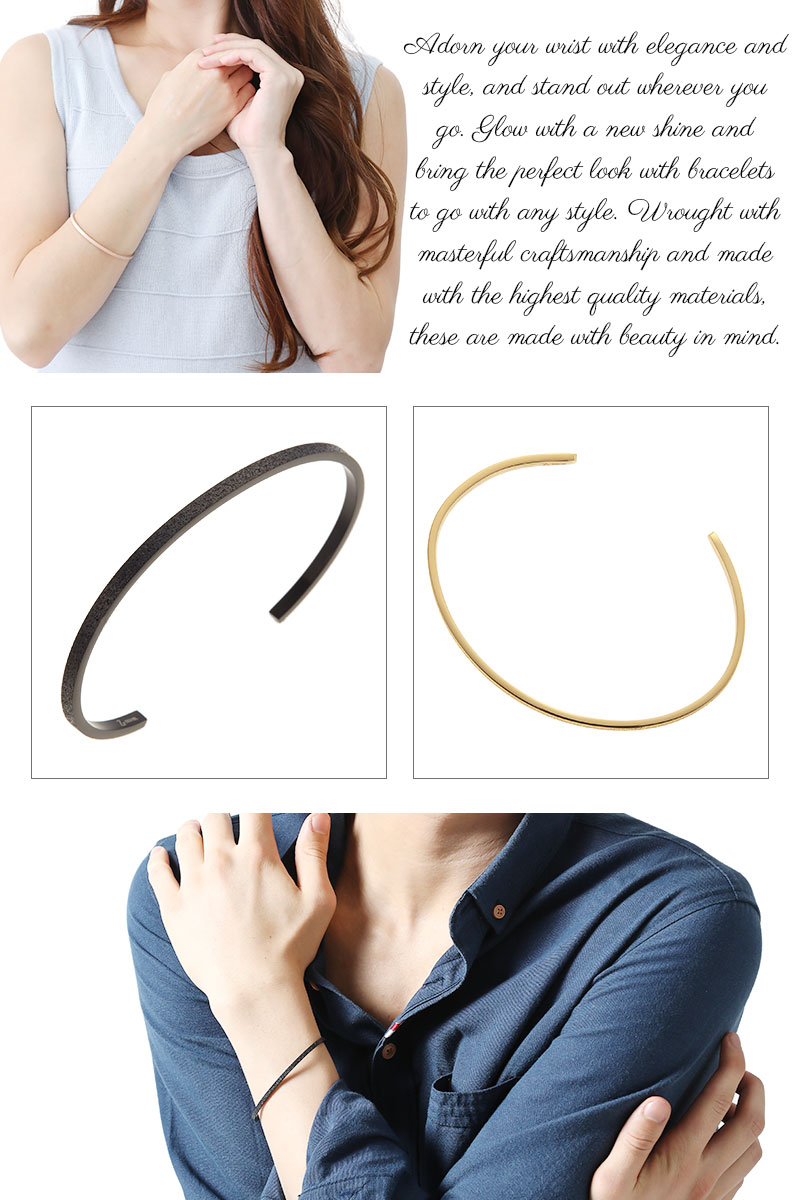 ブレスレット サージカルステンレス製 バングル スターダスト加工 Zanipolo Terzini ザニポロタルツィーニ お肌に優しい 金属アレルギー対応 ペアブレスレット お揃い 恋人 友達 親友