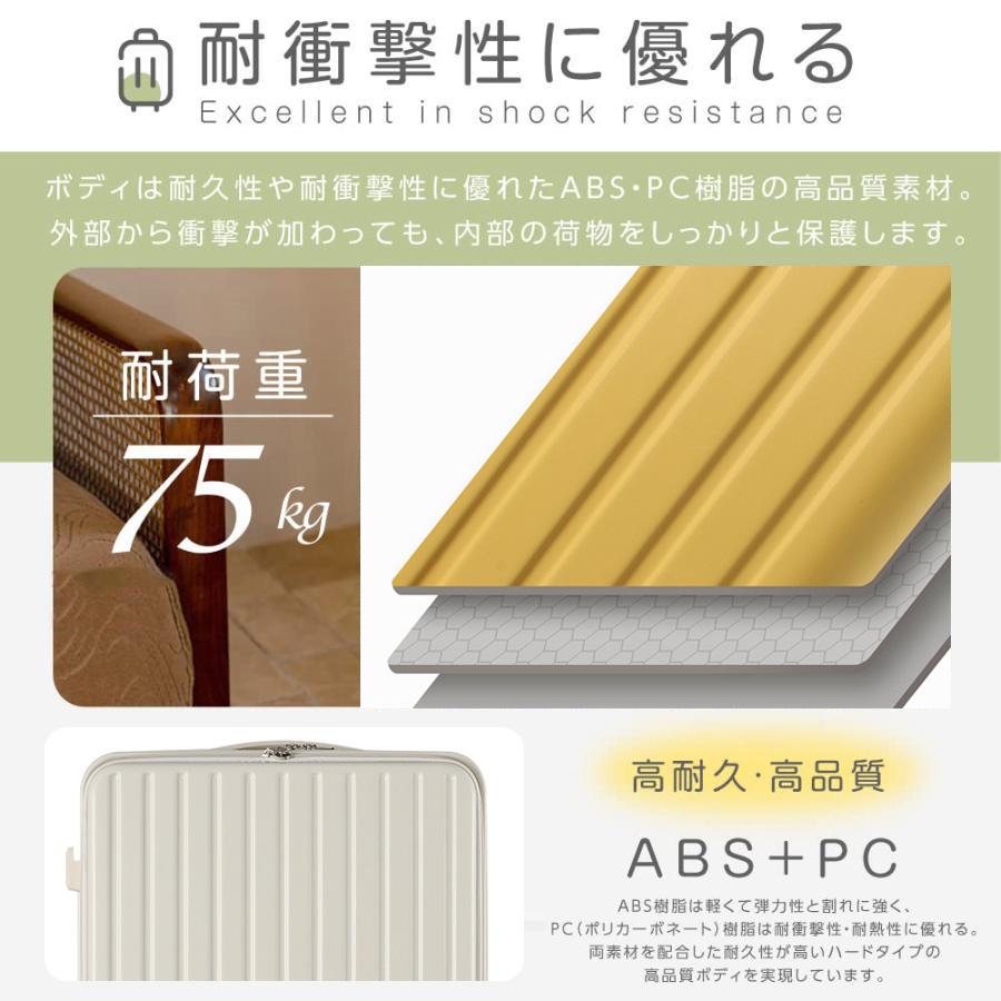 スーツケース 機内持ち込み 前開き キャリーケース Sサイズ フロントオープン 軽量 耐衝撃 USBポート カップホルダー フック搭載 キャリーバッグ Mサイズ