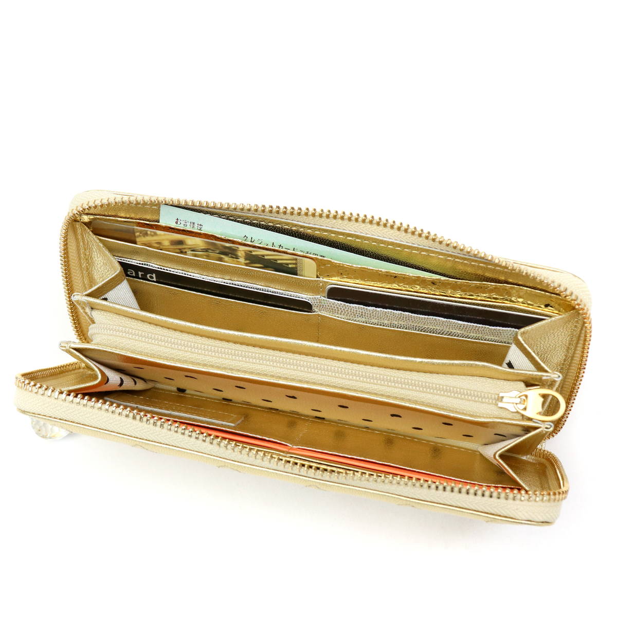 ツモリチサト 長財布 tsumori chisato 財布 ラウンドファスナー CARRY キャリー ドロップス ラウンドファスナー長財布 本革 ブランド レディース 57922