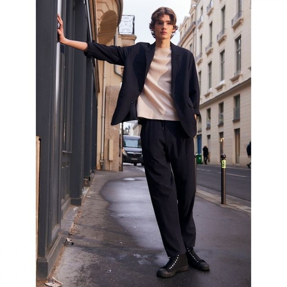 [ギャラクシーライフスタイル] コットンブレンドラウンドネック半袖セーターベージュ（GC4351E02A）