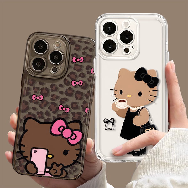 Qoo10] 日焼けキティiphoneケース ipho