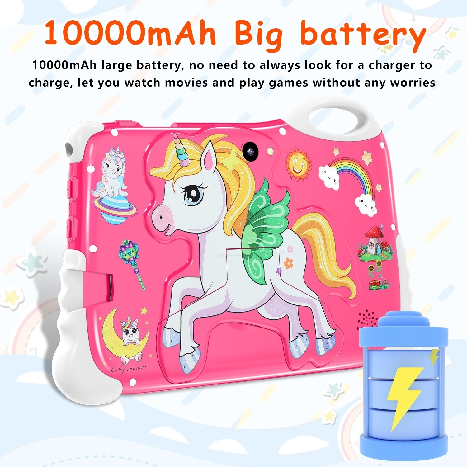 タブレットPC 子供用タブレット ペガサス 7インチ android14 子供向け 知育ゲーム キッズ お子様 児童用 知育 プレゼント 学習 知識 誕生日 高性能 品質保証