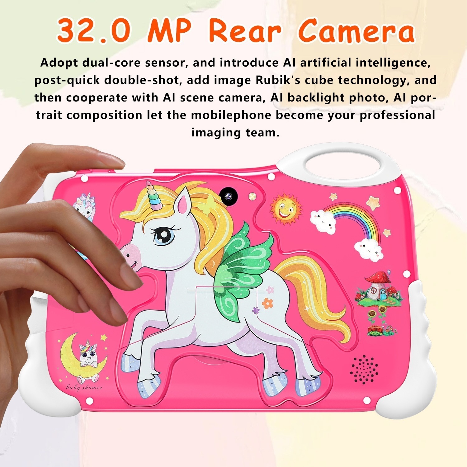 タブレットPC 子供用タブレット ペガサス 7インチ android14 子供向け 知育ゲーム キッズ お子様 児童用 知育 プレゼント 学習 知識 誕生日 高性能 品質保証