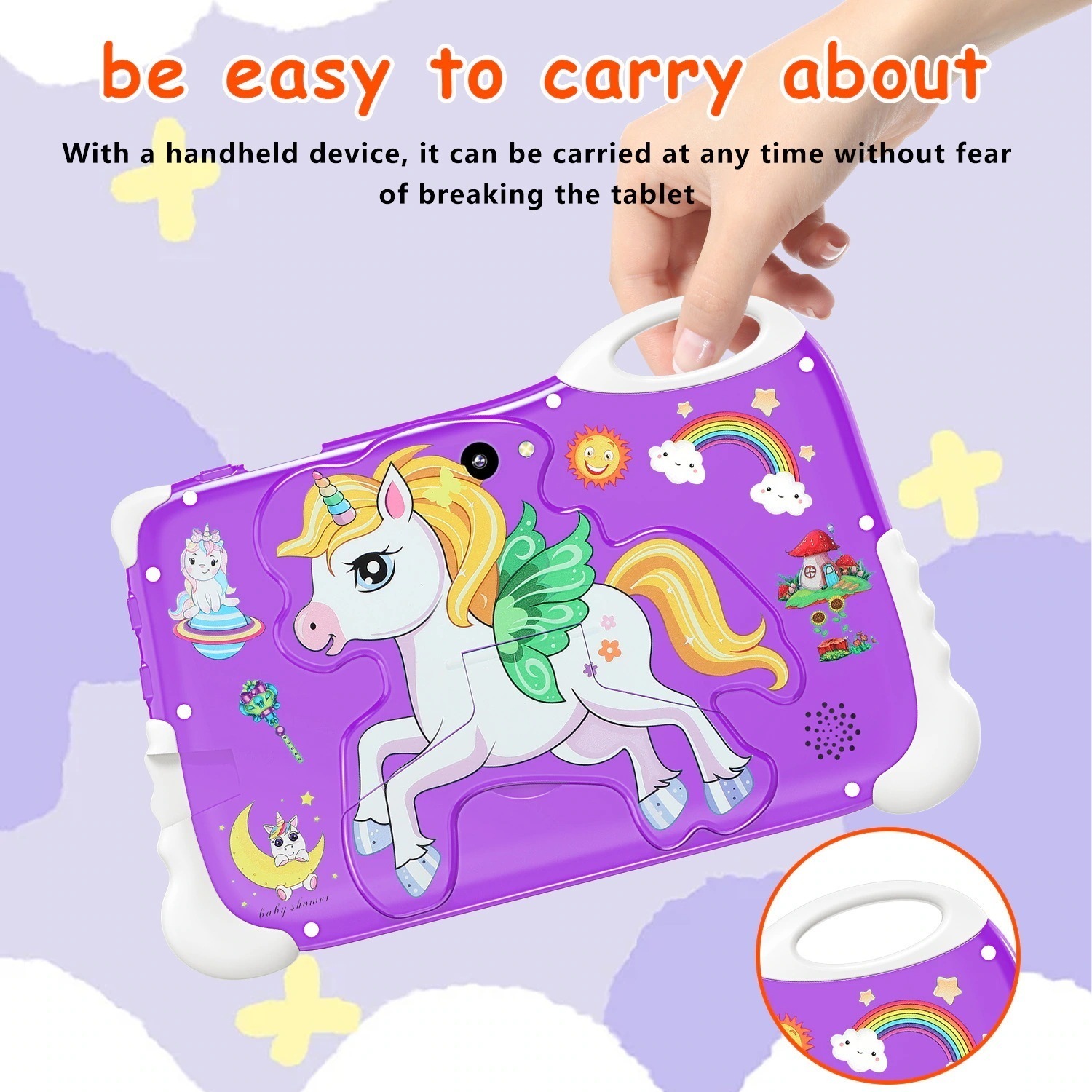 タブレットPC 子供用タブレット ペガサス 7インチ android14 子供向け 知育ゲーム キッズ お子様 児童用 知育 プレゼント 学習 知識 誕生日 高性能 品質保証