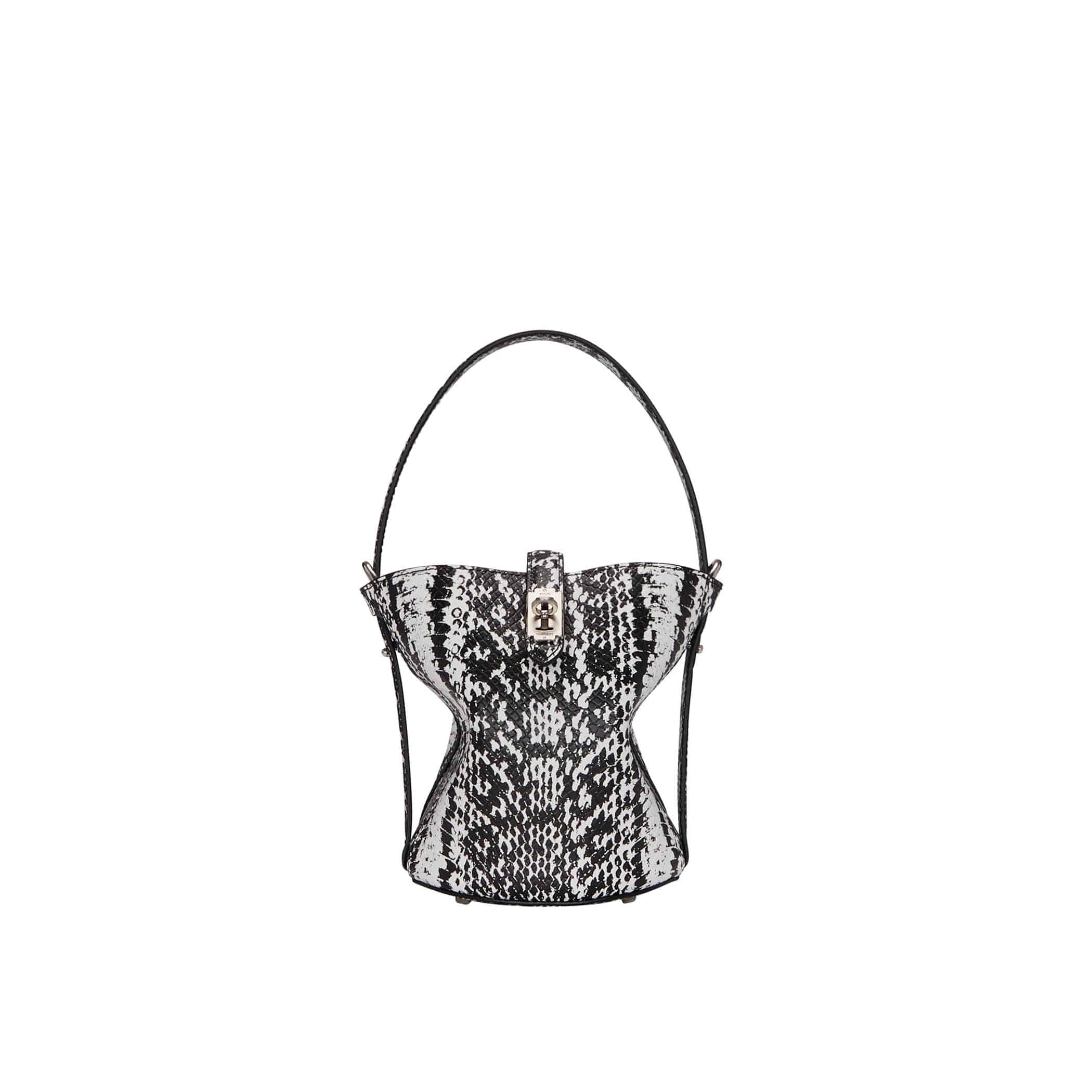 【VUNQUE】 BOOGIE HOBO PICCLO : PYTHON WHITE 【VUNQUE】 BOOGIE HOBO PICCLO : PYTHON WHITE