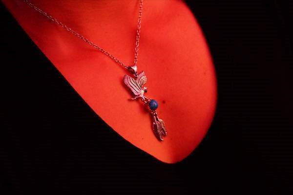 ネックレスペンダント　シルバー925　インディアンジュエリー好きにも Indian Jewelry インディアンジュエリー イーグル 鷲 アロー 矢