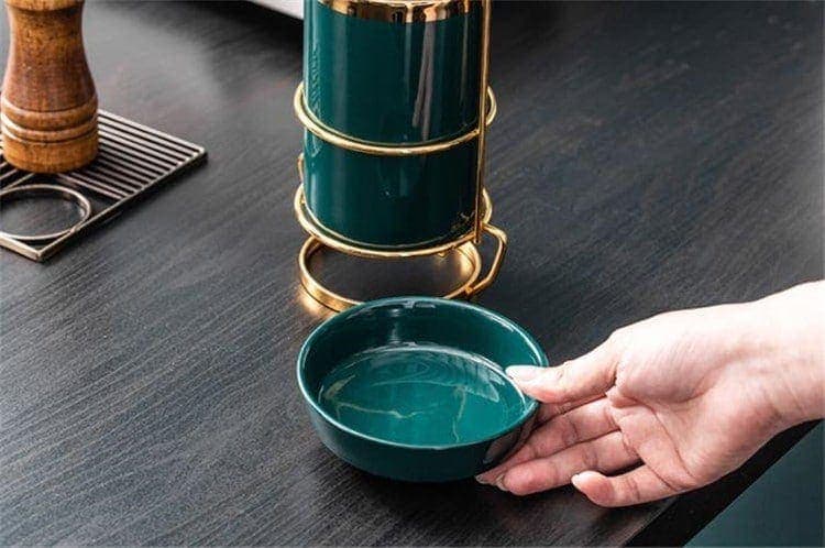 10点セット韓国ファッション ライトラグジュアリー セラミック 箸ブ 家庭用 食器 スプーン 収納28111617170