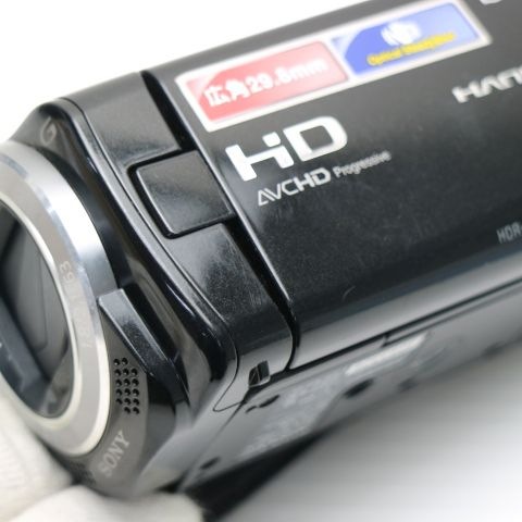 美品 HDR-CX270V クリスタルブラック デジビデ SONY デジタルビデオカメラ 224