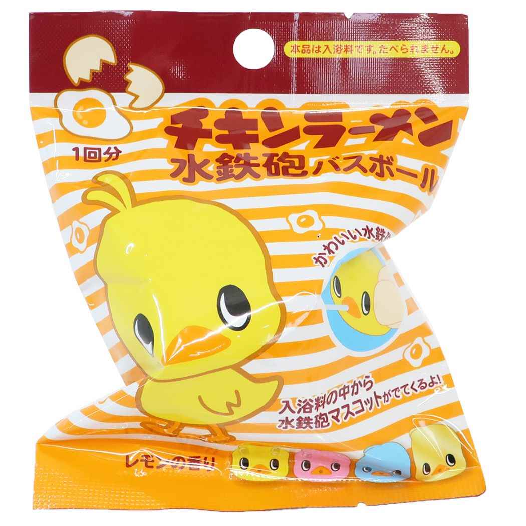 入浴剤 水鉄砲チキンラーメンバスボール 24個入セット キャラクター グッズ 入浴剤 水鉄砲チキンラーメンバスボール 24個入セット キャラクター グッズ