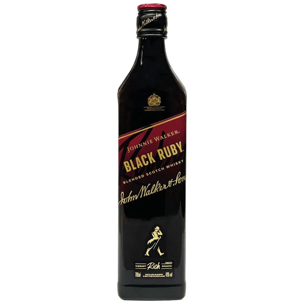 正規品] ジョニーウォーカー ブラックルビー 4本セット 700ml 