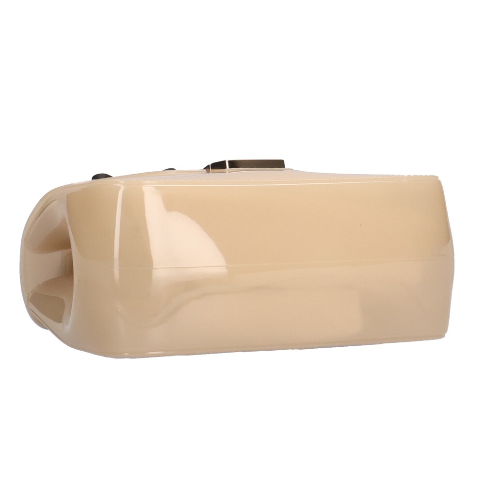 フルラ キャンディ ショルダーバッグ PVC ベージュ Furla 中古 美品 フルラ キャンディ ショルダーバッグ PVC ベージュ Furla 中古 美品