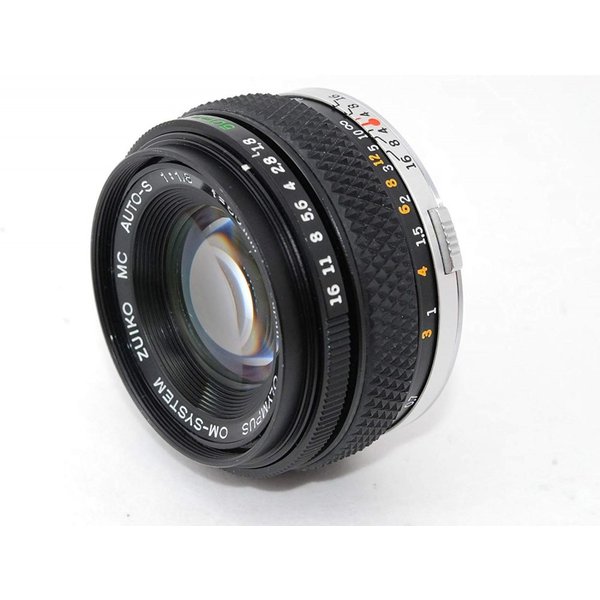 【中古】オリンパス OLYMPUS OM-SYSTEM ZUIKO MC AUTO-S 50mm F1.8