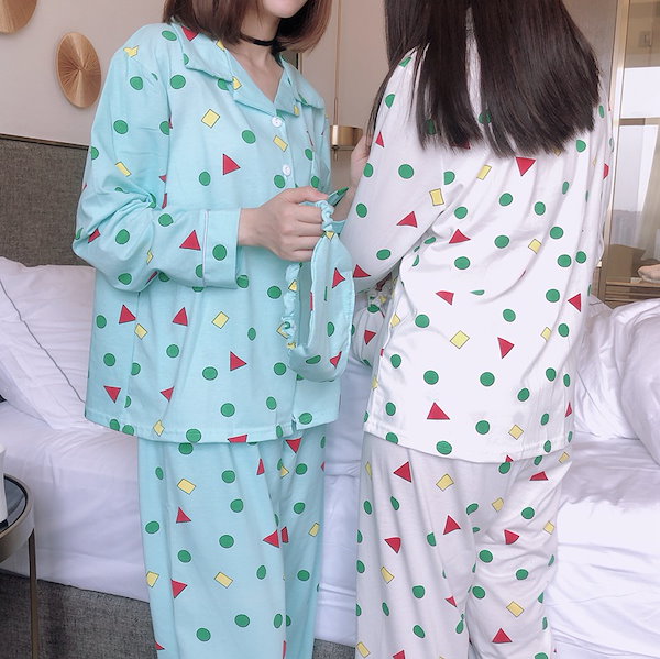 Qoo10] クレヨンしんちゃんカップルパジャマ 長袖