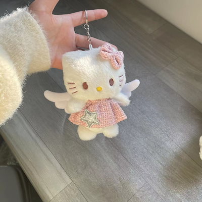 【希少】サンリオ 足長キティ　金花サングラスぬいぐるみ　キーホルダー　非売品 予約 10月下旬 再入荷 ハローキティ 90s スタイルアップ