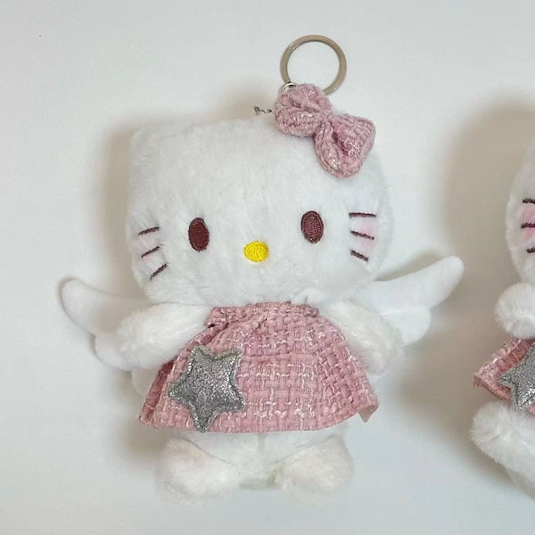 Qoo10] サンリオ キティちゃん ぬいぐるみ キーホルダー