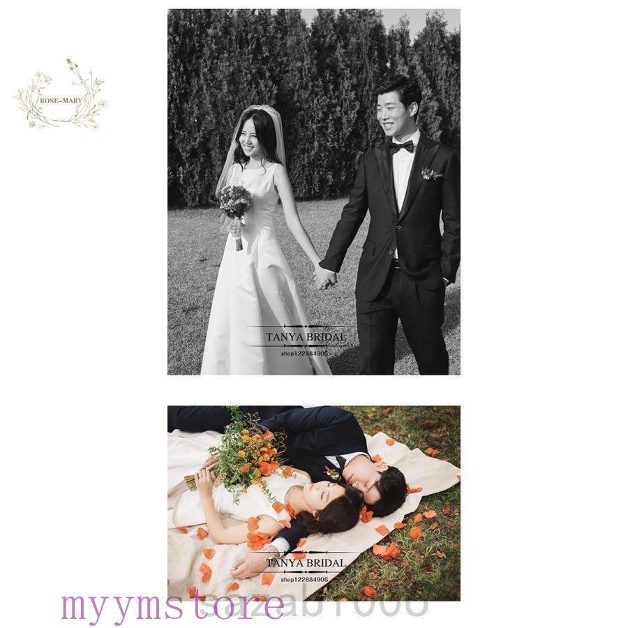 二次会 花嫁 白 ワンピース ウエディングドレスマキシ丈 結婚式 ドレス お呼ばれ シンプル フォーマル エレガント 前撮り海外 披露宴 ロング丈 フレア Aライン