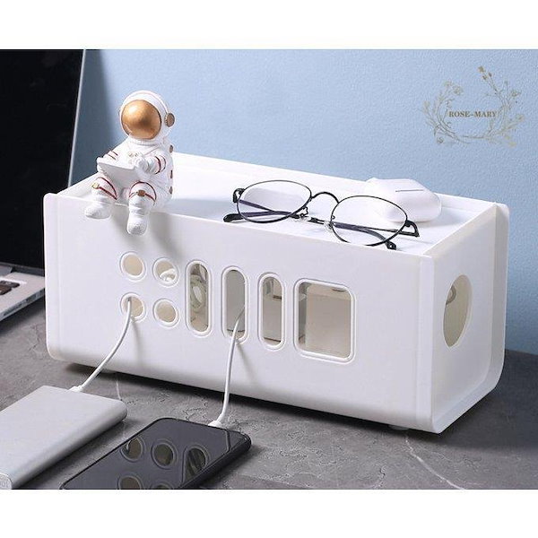 ふく　延長ボックス、ケーブル3セット ふく 延長ボックス、ケーブル3セット ケーブルボックス コード