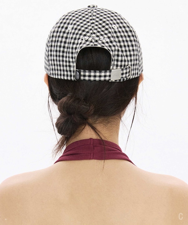【EMIS】 GINGHAM CHECK BALL CAP /追跡付 EMIS】 GINGHAM CHECK BALL CAP /追跡付 (EMIS/ニットキャップ