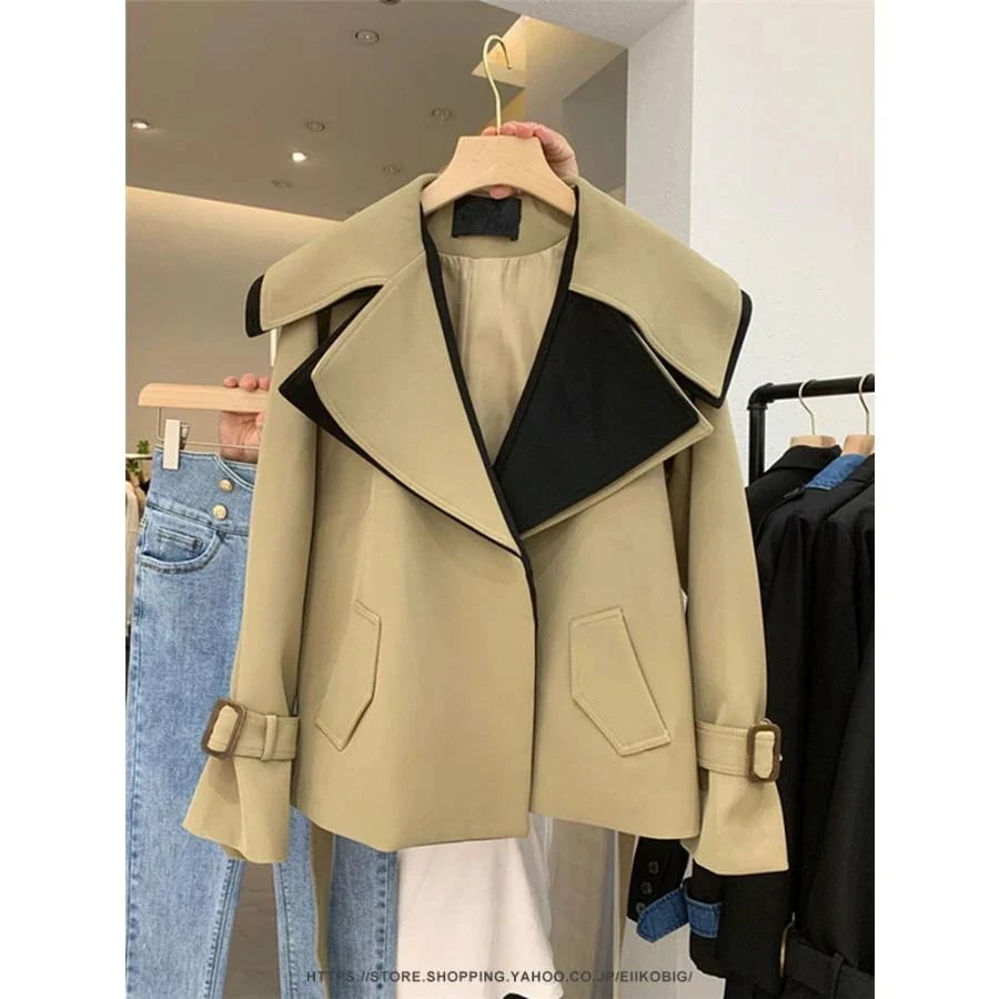 大 上品 レディースコート チェスターコート 女性 スプリングコート トレンチコート ジャケット アウター 通勤 大 上品 レディースコート チェスターコート 女性 スプリングコート トレンチコート ジャケット アウター 通勤