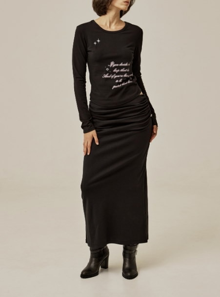 Qoo10] threetimes 24FW Love message te