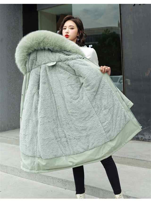 【限定SALE】ダウンコート レディース ロングコート 中綿コート ファーコート ボアコート モッズコート ジャケット 裏起毛 フード付き アウタ