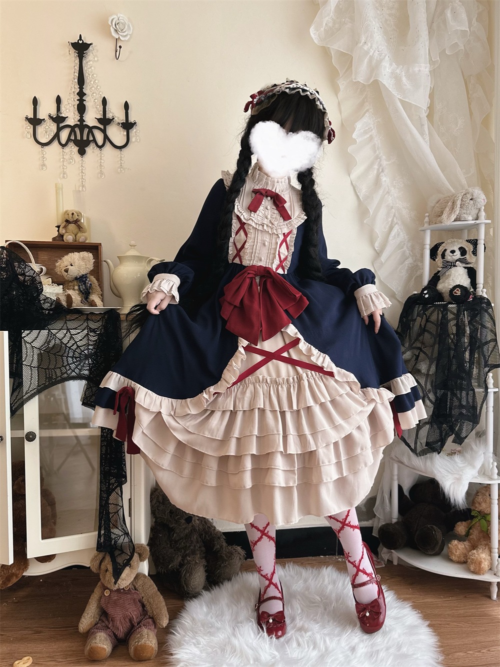 lolita地雷パーカーロリータ ワンピース ゴスロリドレスドレスハロウィンロリータレギュラースカート lolita地雷パーカーロリータ ワンピース ゴスロリドレスドレスハロウィンロリータレギュラースカート