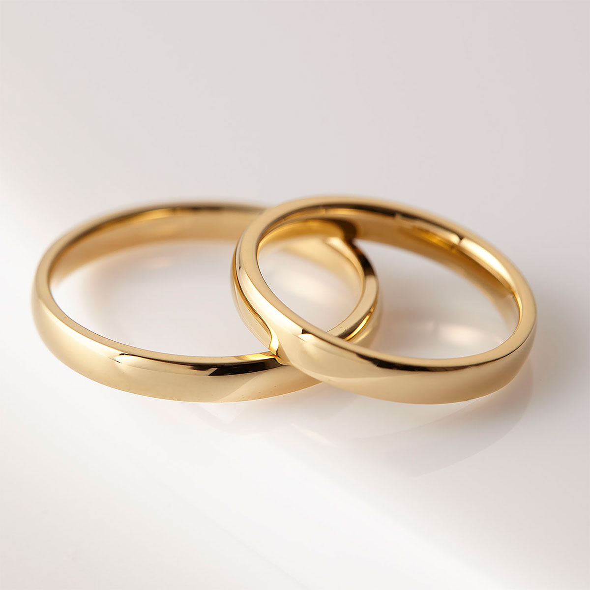 リング レディース メンズ シルバー925 K23RGP ゴールドコーティング 甲丸 ツヤあり リング レディース メンズ シルバー925 K23RGP ゴールドコーティング 甲丸 ツヤあり