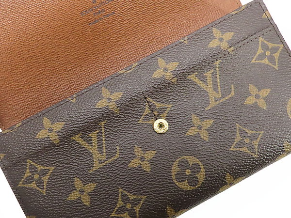 Qoo10] Louis Vuitton 未使用ルイヴィトンモノグラムポルトフォイ