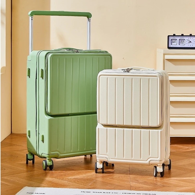 スーツケース スーツケース 機内持ち込み フロントオープン 旅行 国内旅 海外旅 ビジネス 出張 静音 キャリーケース キャリーバッグ カップホルダー付き USB充電ポート 360度 スーツケース スーツケース 機内持ち込み フロントオープン 旅行 国内旅 海外旅 ビジネス 出張 静音 キャリーケース キャリーバッグ カップホルダー付き USB充電ポート 360度