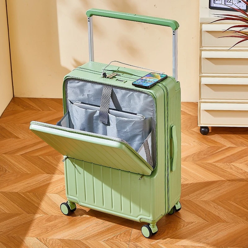 スーツケース スーツケース 機内持ち込み フロントオープン 旅行 国内旅 海外旅 ビジネス 出張 静音 キャリーケース キャリーバッグ カップホルダー付き USB充電ポート 360度 スーツケース スーツケース 機内持ち込み フロントオープン 旅行 国内旅 海外旅 ビジネス 出張 静音 キャリーケース キャリーバッグ カップホルダー付き USB充電ポート 360度