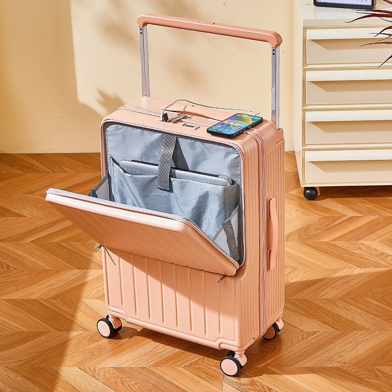 スーツケース スーツケース 機内持ち込み フロントオープン 旅行 国内旅 海外旅 ビジネス 出張 静音 キャリーケース キャリーバッグ カップホルダー付き USB充電ポート 360度 スーツケース スーツケース 機内持ち込み フロントオープン 旅行 国内旅 海外旅 ビジネス 出張 静音 キャリーケース キャリーバッグ カップホルダー付き USB充電ポート 360度