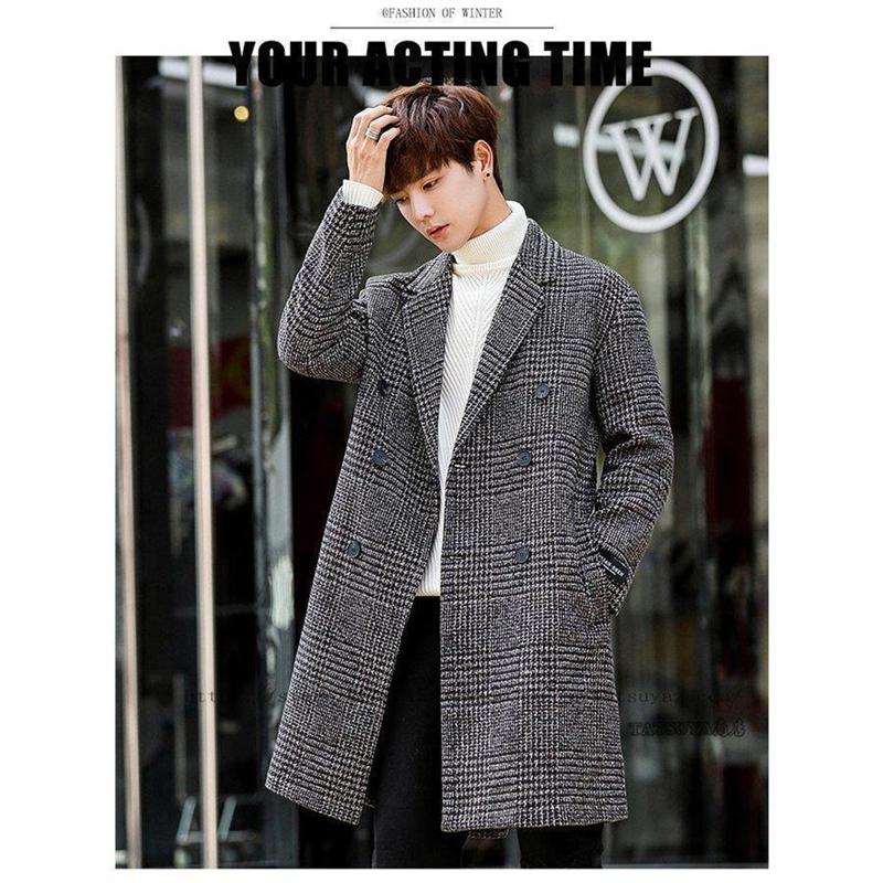 <ピン>TAGLIATORE モノトーン ツイード ダブルチェスターコート 46 ピン>TAGLIATORE モノトーン ツイード ダブルチェスターコート 46 極美