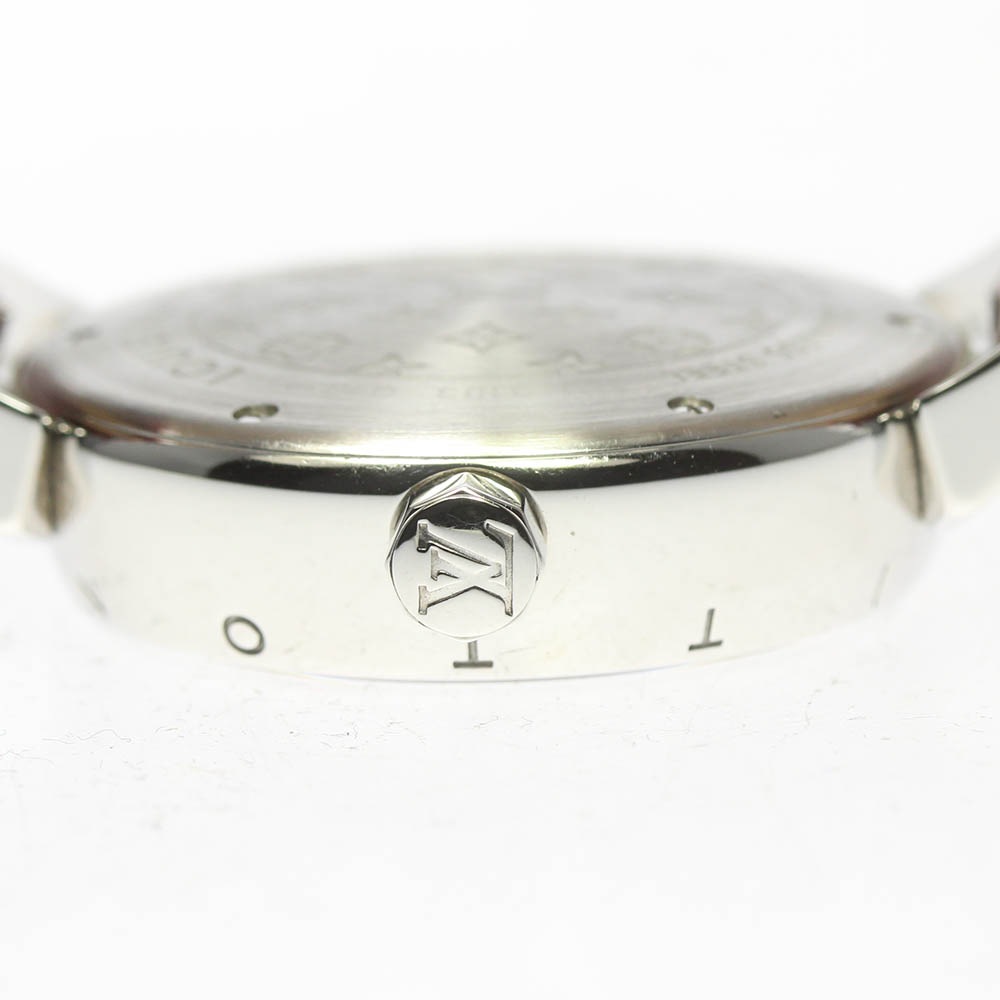 【LOUIS VUITTON】ルイヴィトン タンブール ラブリーダイヤモンド 18Pダイヤ Q131F クォーツ レディース【中古】 【LOUIS VUITTON】ルイヴィトン タンブール ラブリーダイヤモンド 18Pダイヤ Q131F クォーツ レディース【中古】