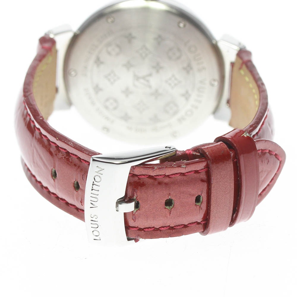 【LOUIS VUITTON】ルイヴィトン タンブール ラブリーダイヤモンド 18Pダイヤ Q131F クォーツ レディース【中古】 【LOUIS VUITTON】ルイヴィトン タンブール ラブリーダイヤモンド 18Pダイヤ Q131F クォーツ レディース【中古】