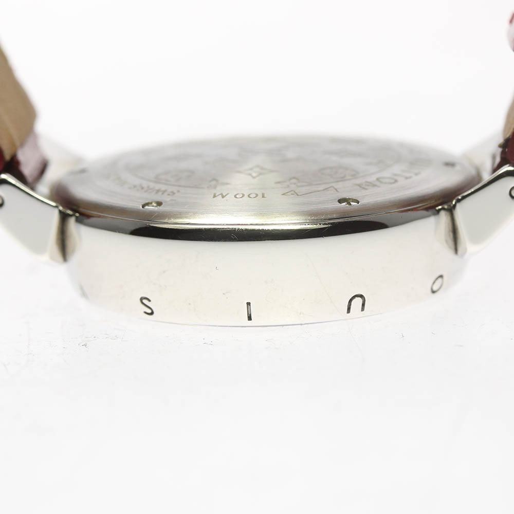 【LOUIS VUITTON】ルイヴィトン タンブール ラブリーダイヤモンド 18Pダイヤ Q131F クォーツ レディース【中古】 【LOUIS VUITTON】ルイヴィトン タンブール ラブリーダイヤモンド 18Pダイヤ Q131F クォーツ レディース【中古】