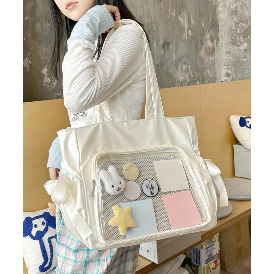 痛バッグ 大人可愛い リボントートバッグ 痛バッグ 大人可愛い リボントートバッグ