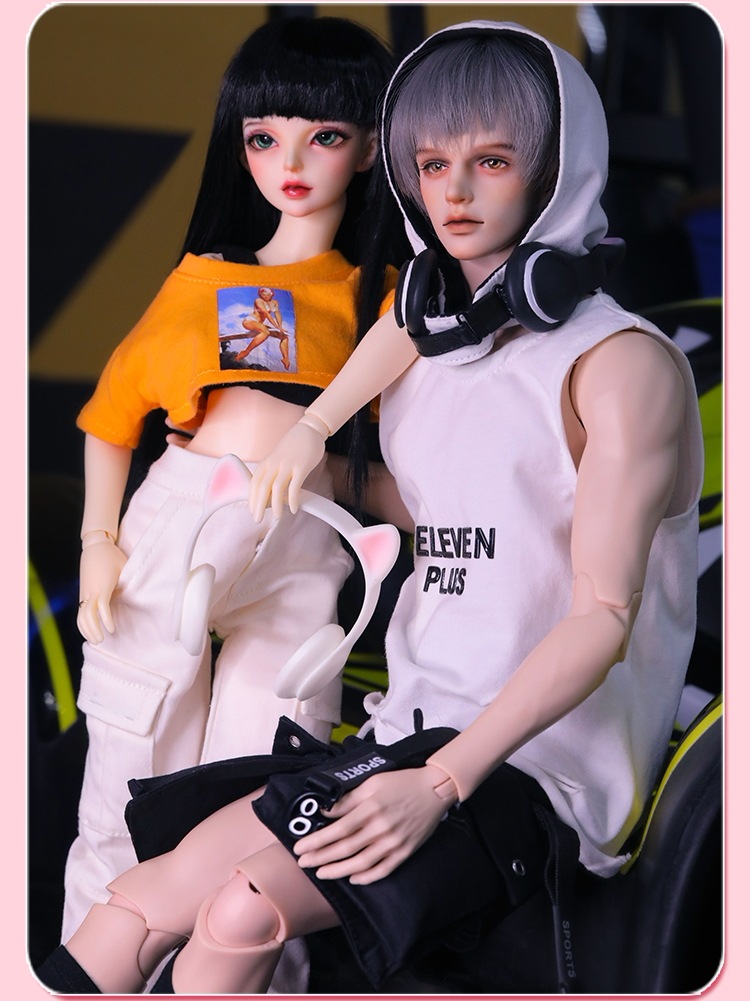 球体関節人形Yaxi vince人形可動関節人形 1/4 関節人形 BJDドール