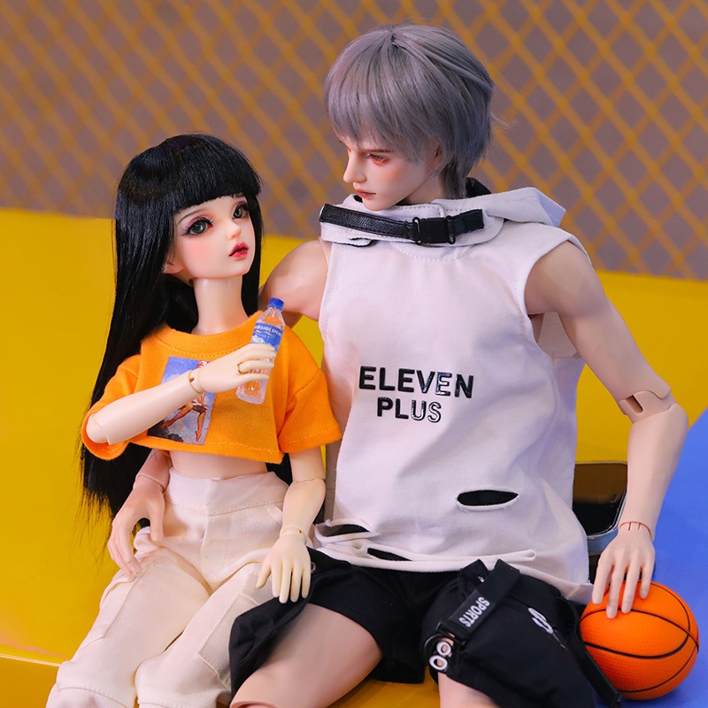 球体関節人形Yaxi vince人形可動関節人形 1/4 関節人形 BJDドール